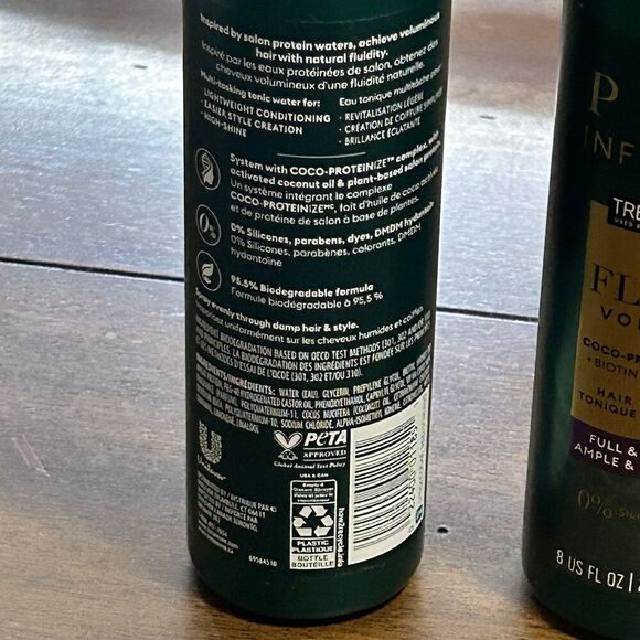 New lot of 2 Tresemme pro infusion smooth hair tonic spray - Picture 3 of 3